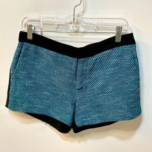 CHAIKEN Women’s Blue Tweed Shorts Sz 4